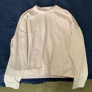 Pale Pink Dry fit running long sleeve shirt